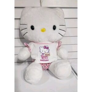 Sanrio Build A Bear Hello Kitty‎ 18" (No Bow) 2010 BAB With Top And HK Underwear